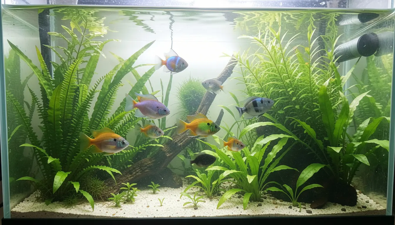 amonia no aquario